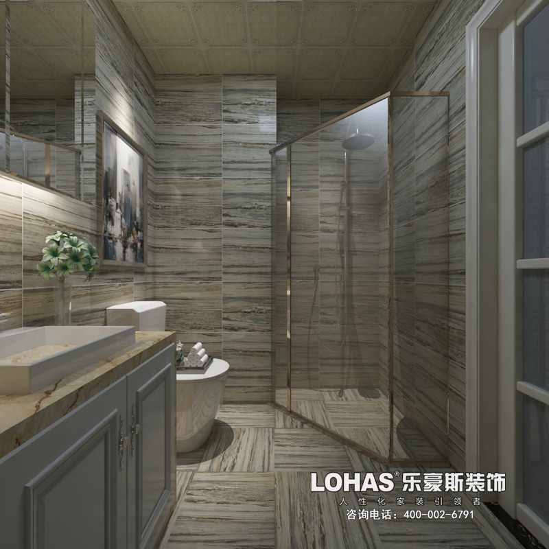 上和原著110二室一廳一衛(wèi)簡約風(fēng)格