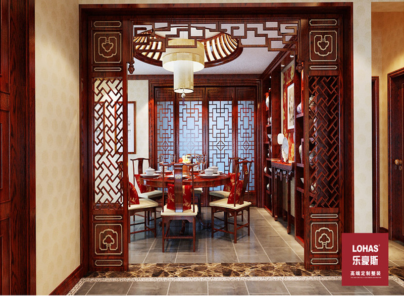 江南新城別墅 500平中式