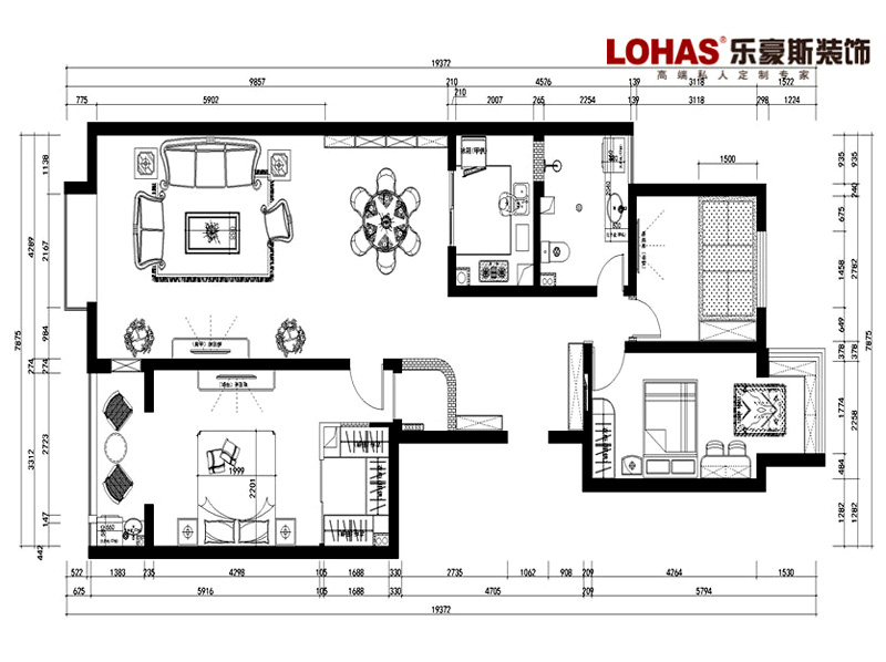 紫閣小區(qū)/158平/歐式