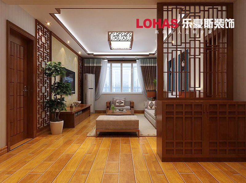 電業(yè)宿舍92平兩室兩廳簡(jiǎn)中風(fēng)格裝修效果圖