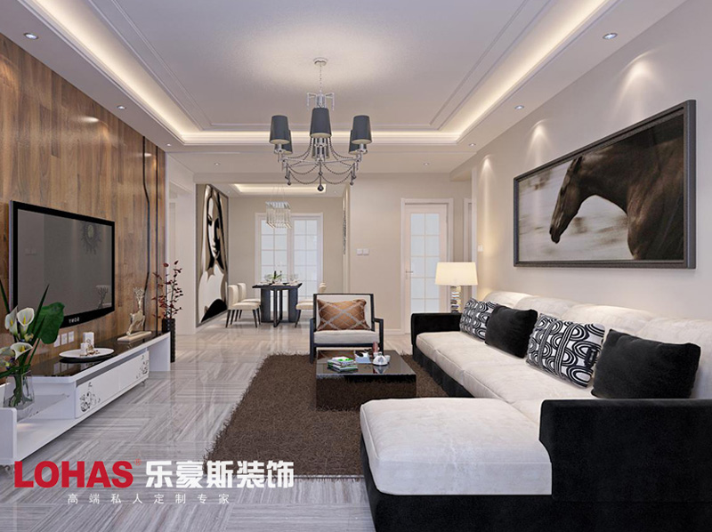 翠瑅春曉162平四室兩廳簡(jiǎn)約時(shí)尚裝修效果圖