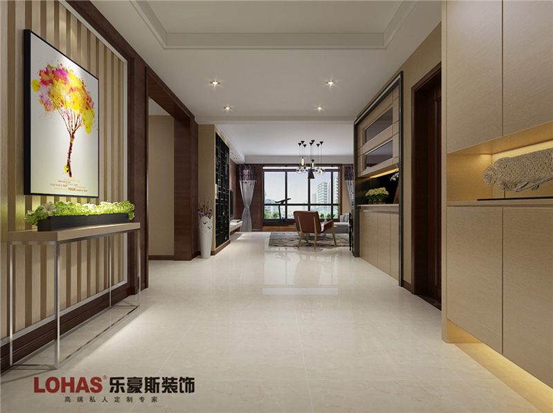 雅清苑180平美式風格裝修效果圖