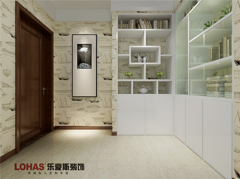 雅清苑180平美式風格裝修效果圖