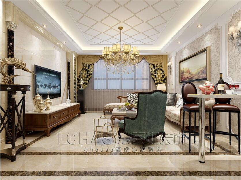 遠景時代125平簡歐風格