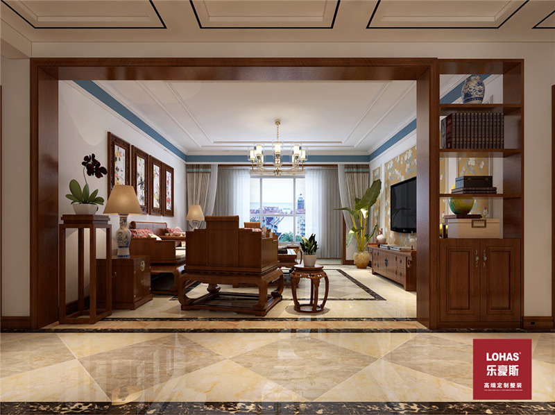 天海譽(yù)天下/200平/新中式