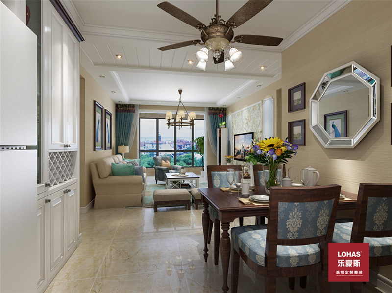 東勝紫御府簡(jiǎn)約裝修效果圖