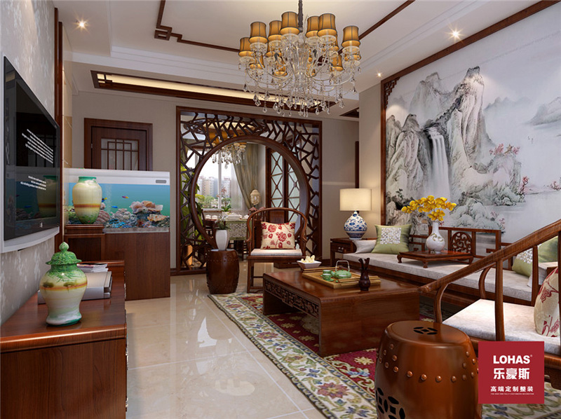 格調(diào)春天140平新中式