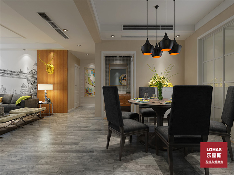 啟銳園135平北歐裝修