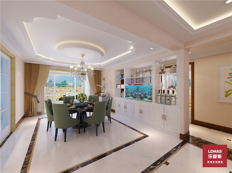 奧北公元簡歐裝修效果圖