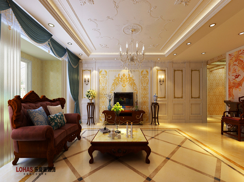 弘石灣245平米六室兩廳歐式風(fēng)格裝修