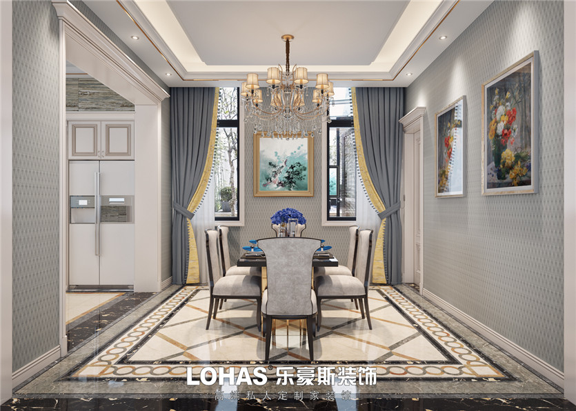 平山自建房350平新古典效果圖