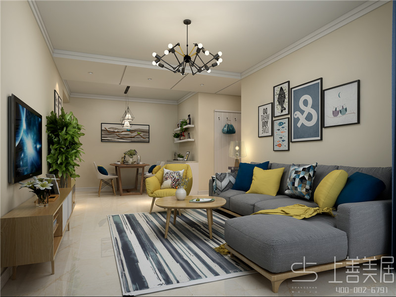 國大全城100平現(xiàn)代簡約