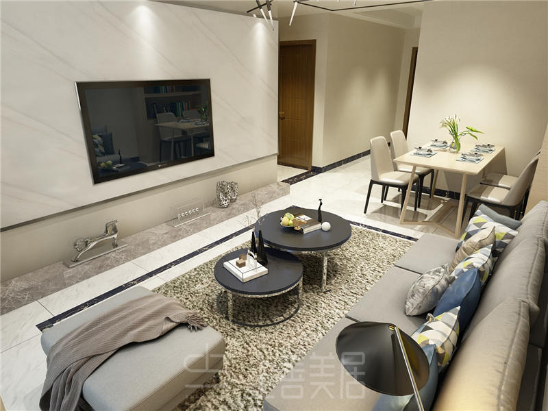 榮盛城87平現(xiàn)代簡(jiǎn)約