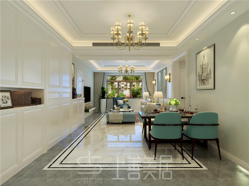 榮盛城111平簡歐