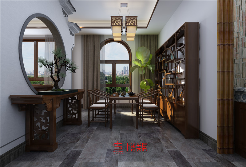 卓達玫瑰園400㎡中式