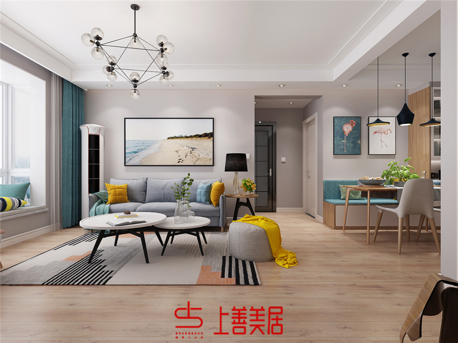 11.裝修后沙發(fā)背景墻