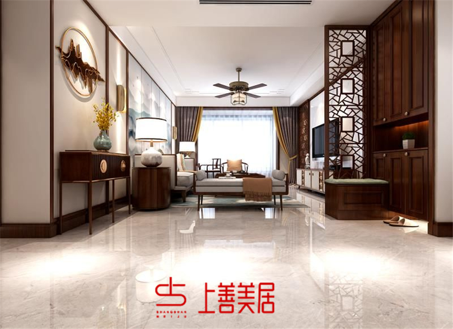 陽光水岸139㎡新中式