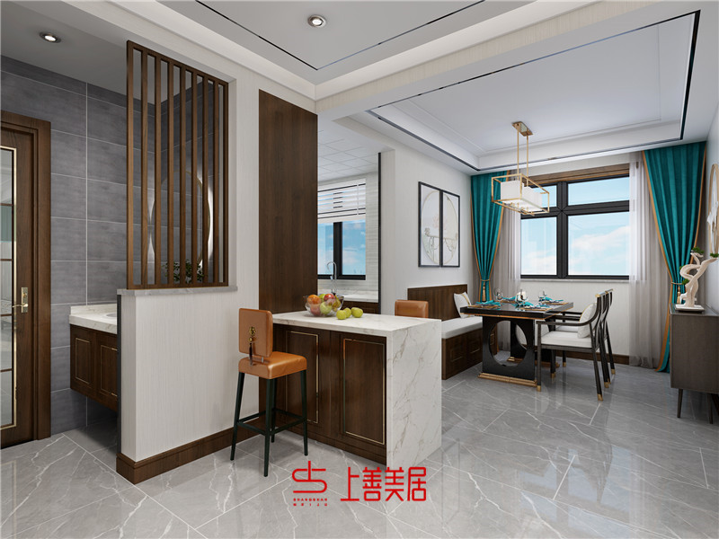 天河悅城/129㎡/新中式