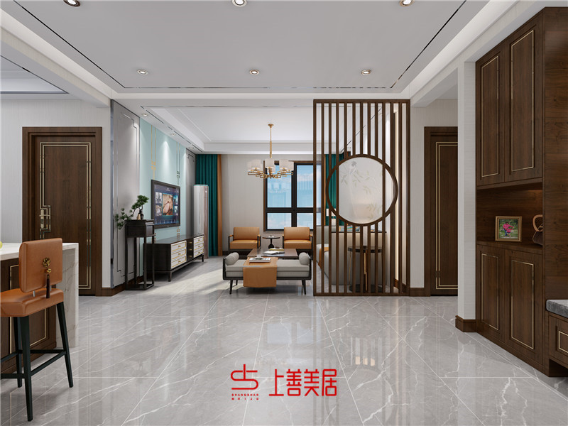 天河悅城/129㎡/新中式