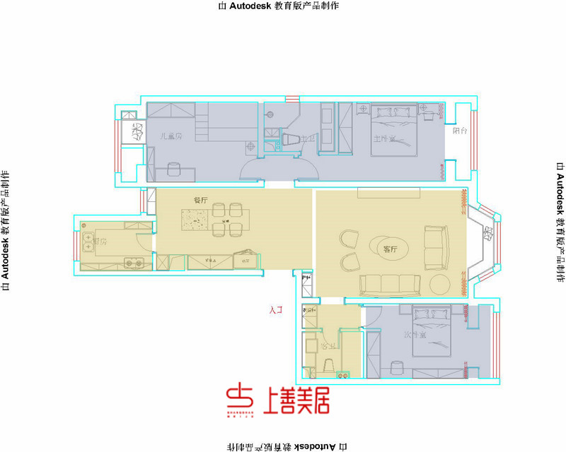 碧景園小區(qū)171㎡現(xiàn)代輕奢
