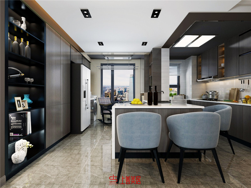 公園城135㎡現(xiàn)代臺(tái)式