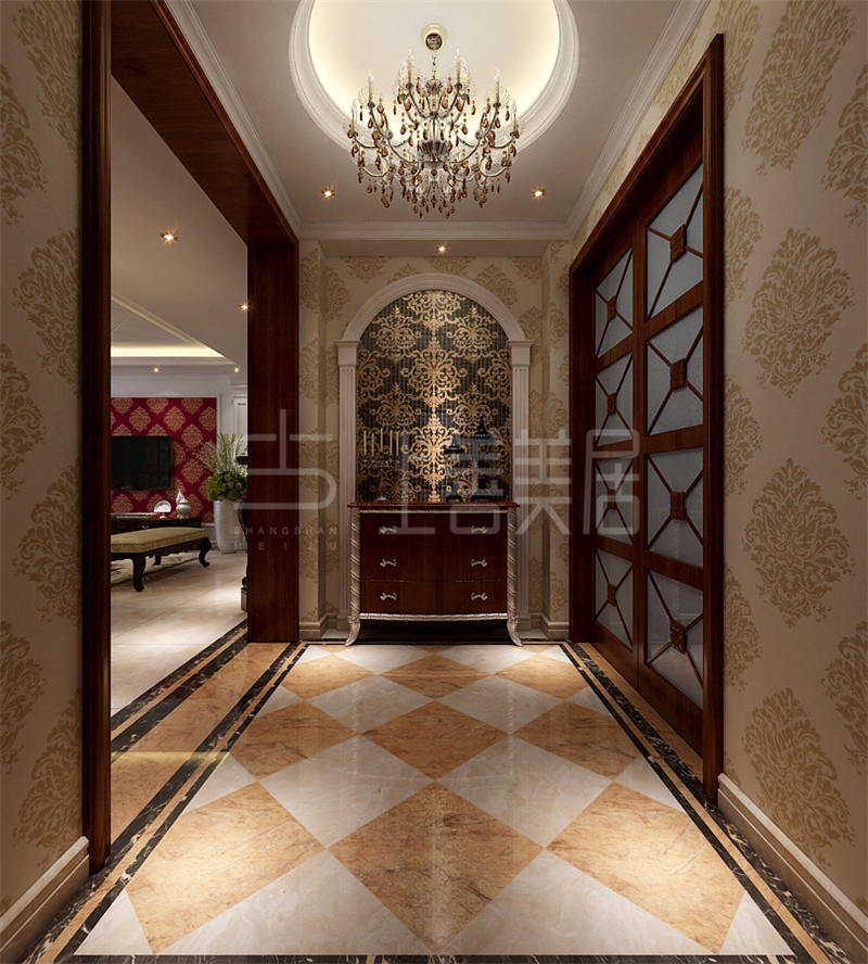 天山熙湖/320平/簡歐風格