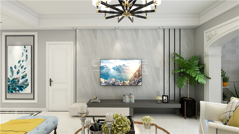 奧北公元/135平/簡(jiǎn)歐混搭