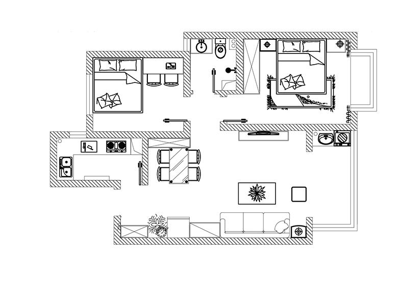 天悅城90平現(xiàn)代簡(jiǎn)約 天悅城90平現(xiàn)代簡(jiǎn)約