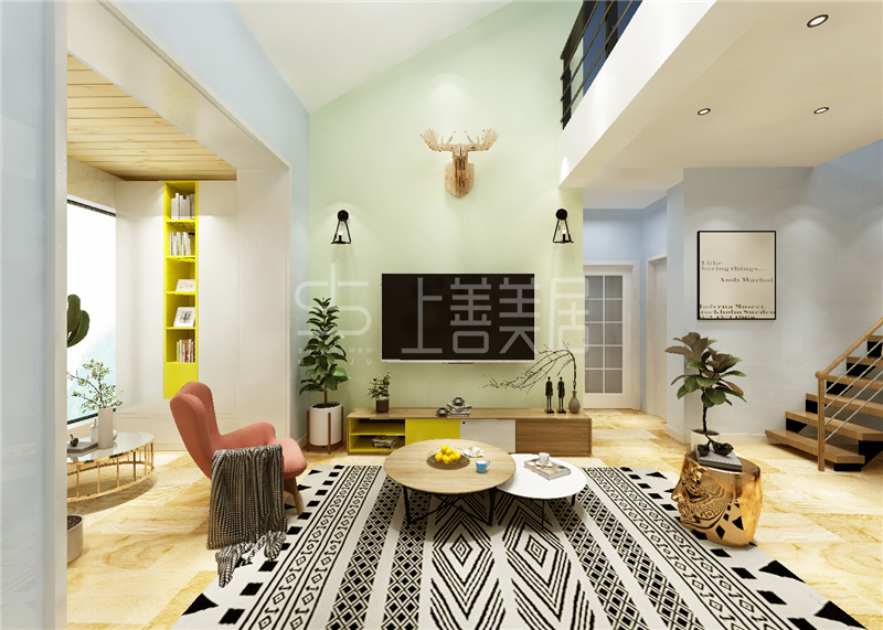 石門小區(qū)150平北歐風(fēng)格