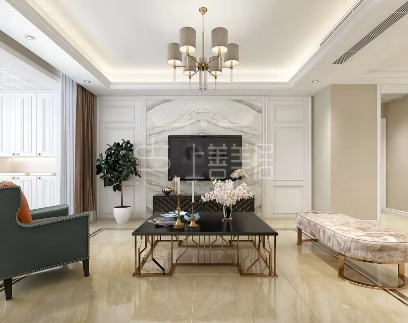 榮盛城160平簡約美式