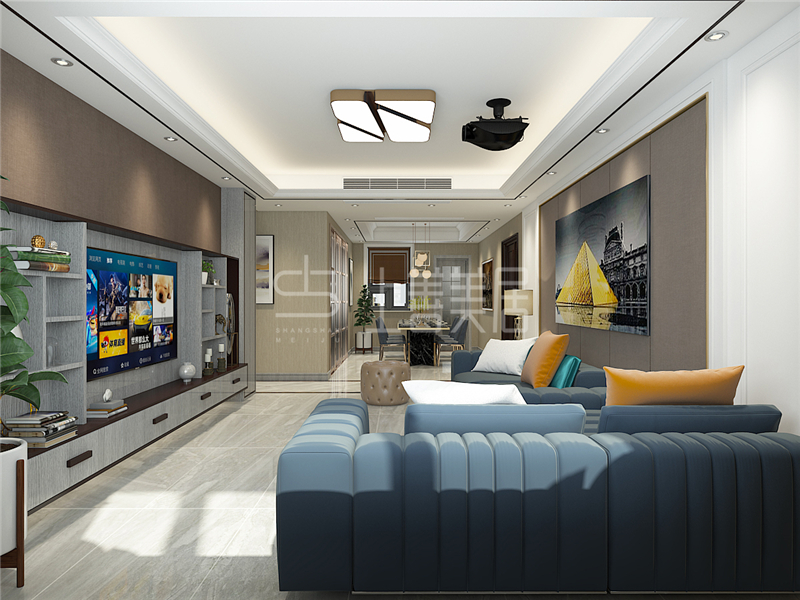 榮盛華府160平現(xiàn)代風(fēng)格