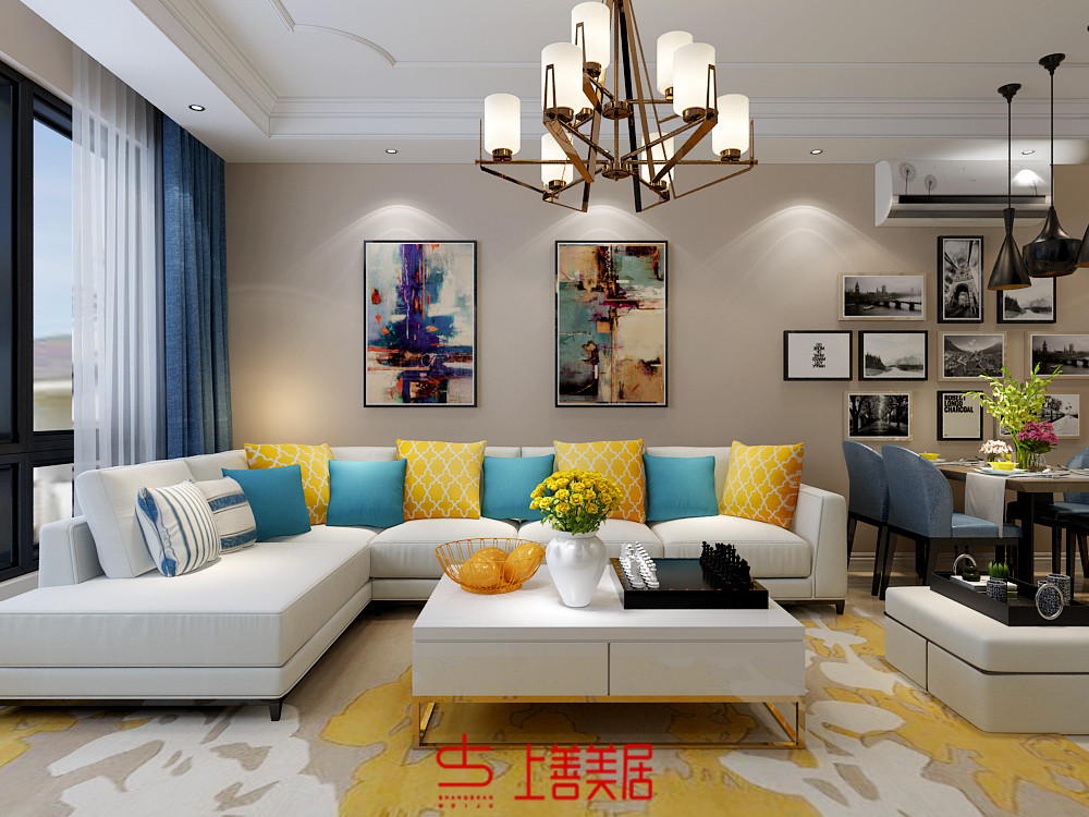 聯(lián)邦名都90平米現(xiàn)代簡約風(fēng)格