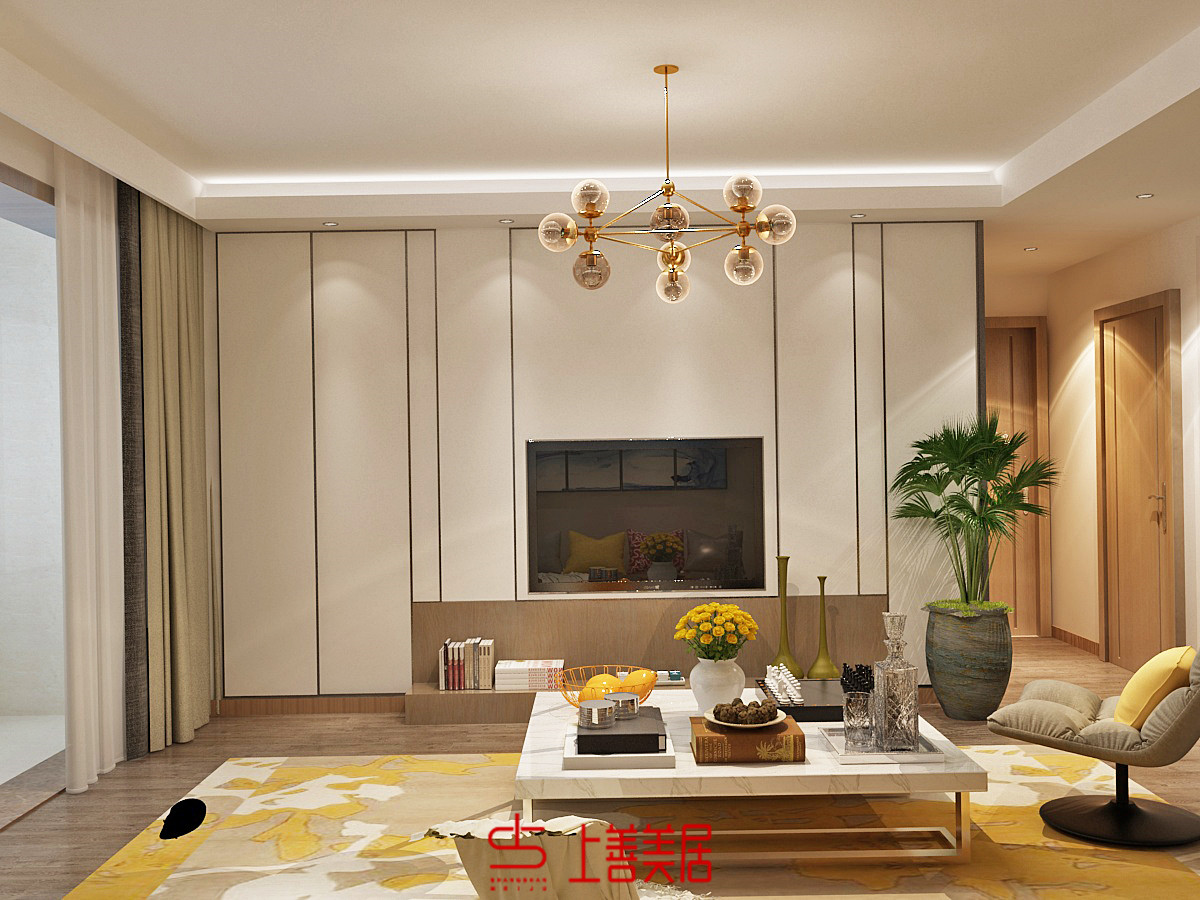 玫瑰灣110平現(xiàn)代簡(jiǎn)約