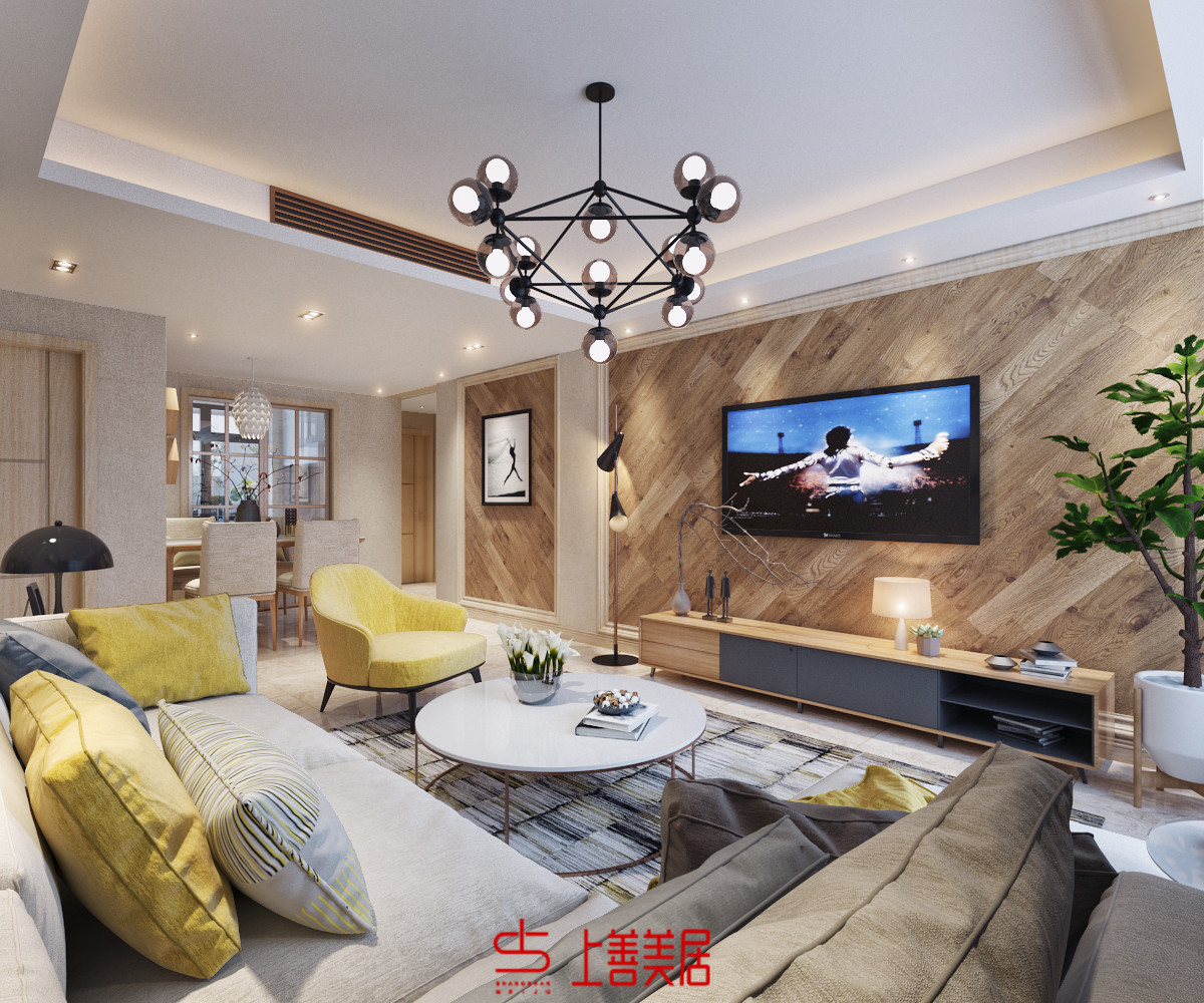 龍溪城117平現(xiàn)代簡(jiǎn)約