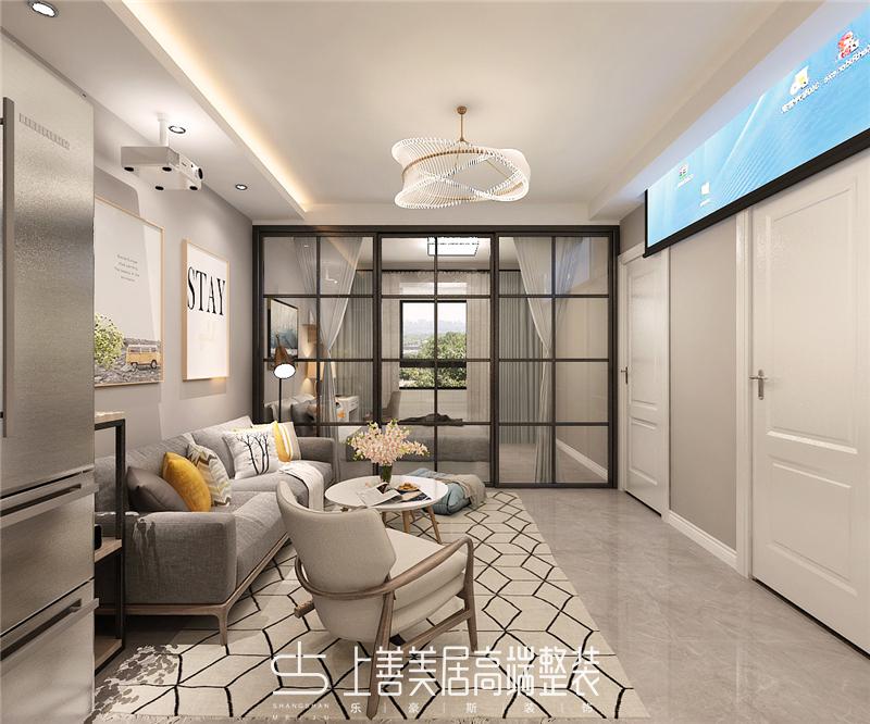 東南智匯城 95平現(xiàn)代裝修效果圖