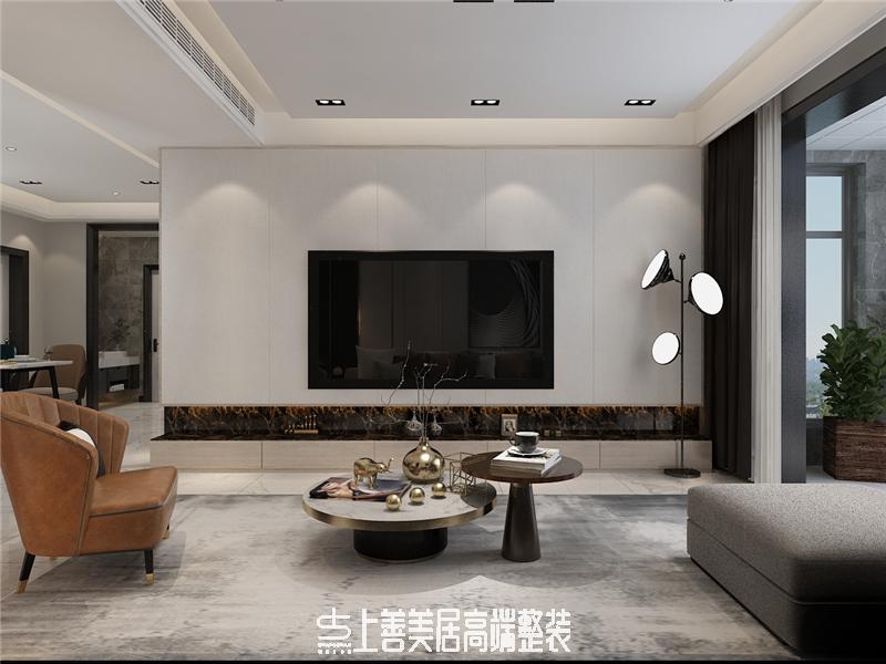 白金漢府130平簡約風(fēng)格