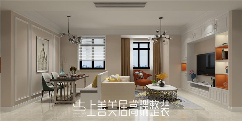 國賓一號108平簡約裝修效果圖