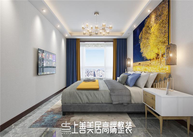 建和園120平現(xiàn)代裝修效果圖