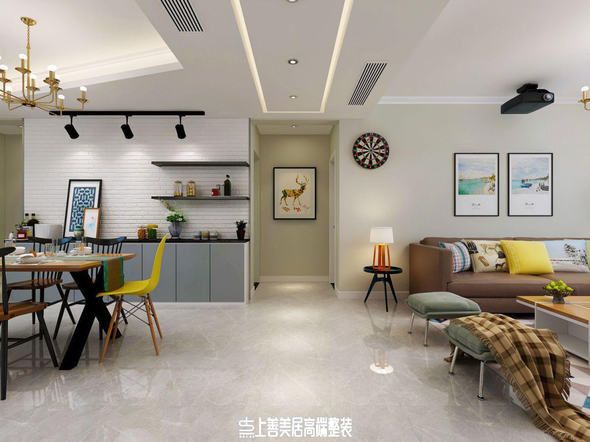 保利西悅春天130平裝修效果圖