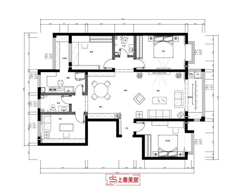 北聯(lián)二廠/新中式/170㎡
