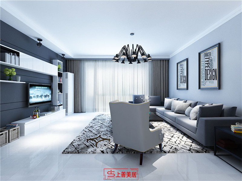 瀚唐/125㎡/北歐風(fēng)