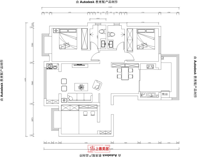 濱河華府/135㎡/簡美