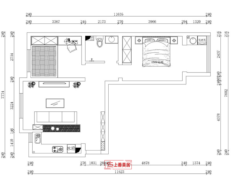 上城浩林園/89㎡/極簡(jiǎn)