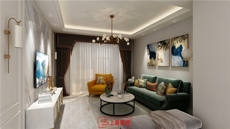 天海譽(yù)天下/90㎡/法式風(fēng)格