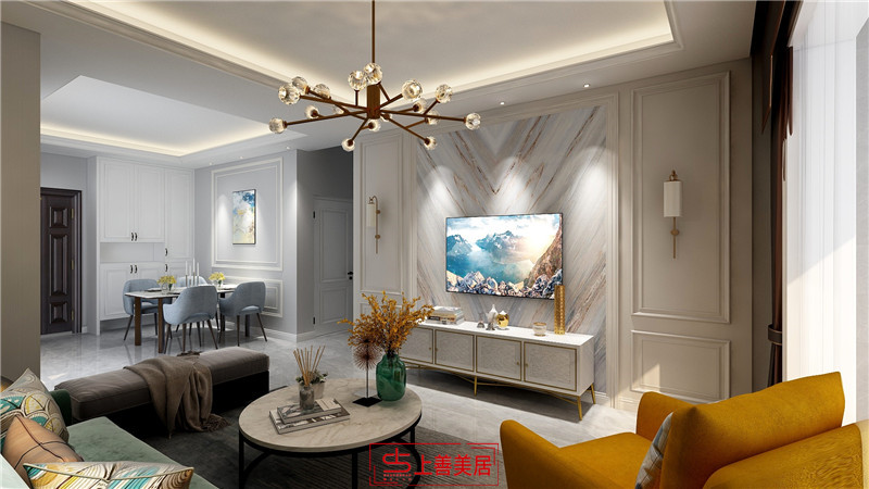 天海譽(yù)天下/90㎡/法式風(fēng)格