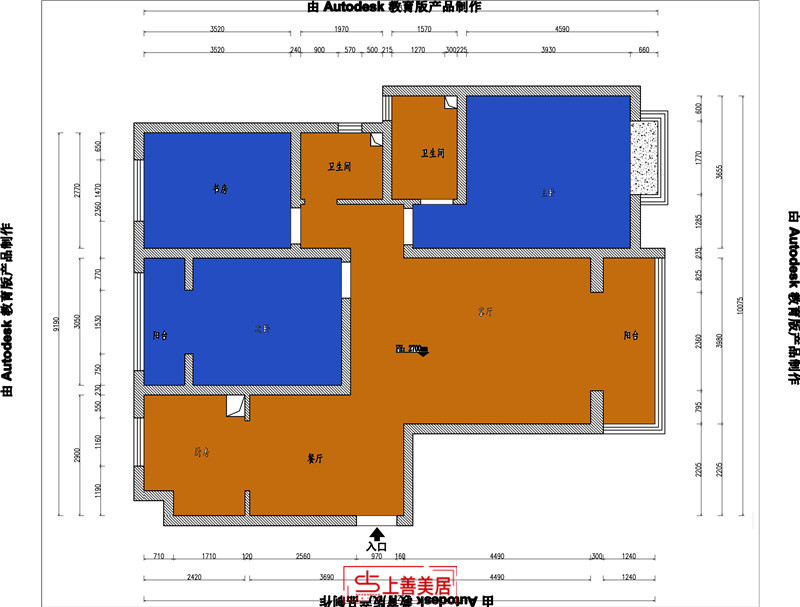 博雅盛世/135㎡/輕奢