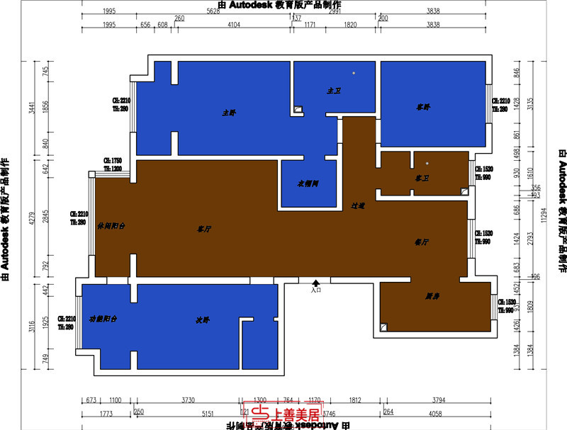 紫林灣/165㎡/古典美式