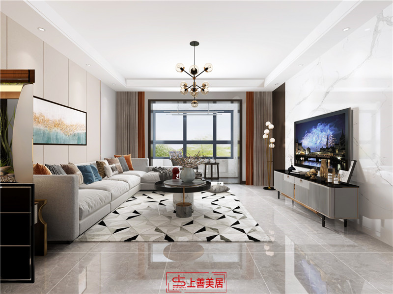 鳳凰府/130㎡/現(xiàn)代輕奢