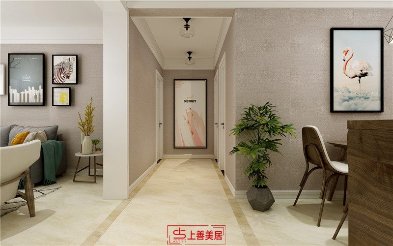 瀚唐三期/138㎡/北歐現(xiàn)代