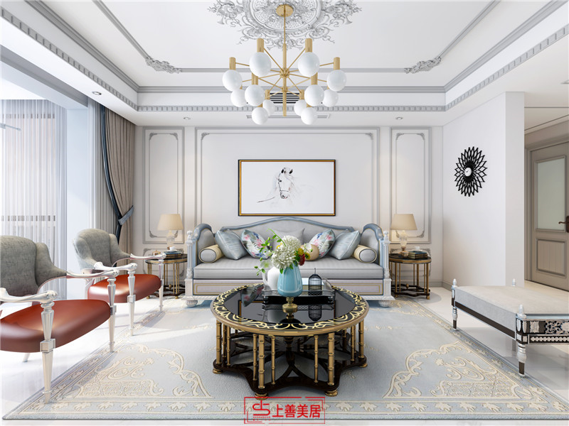 瀚唐三期/138㎡/法式輕奢